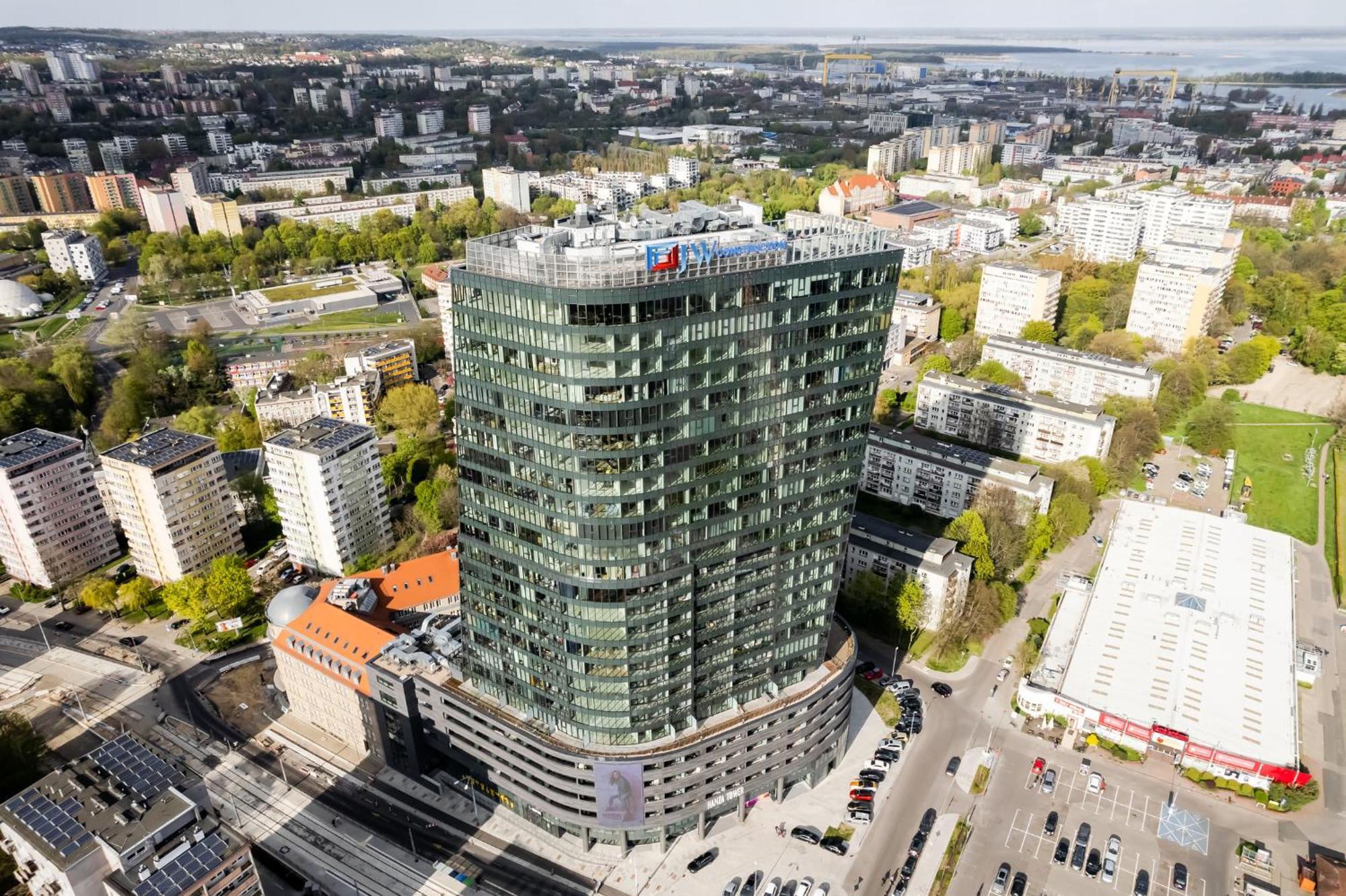 Hanza Tower Apartment No. 533 - 5Th Floor, Balcony, Swimming Pool Stettin Exterior foto